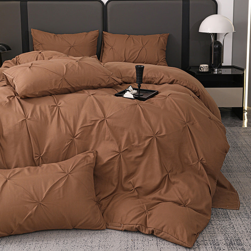 Thickened Ruffled Three-Piece Set