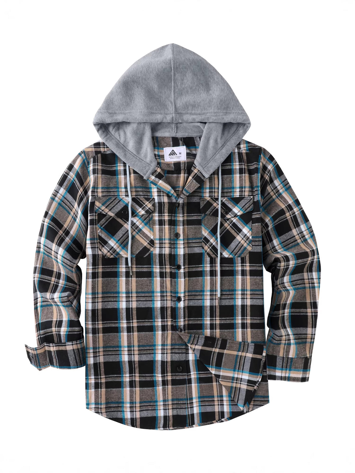 Mens Hooded Cardigan