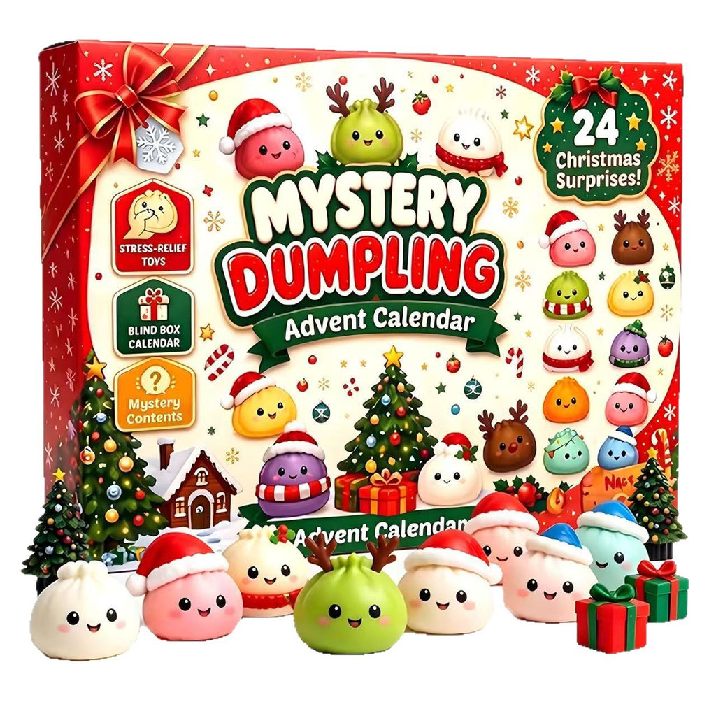 Christmas Squishies Advent Calendar 24-Day Surprise Gift Box