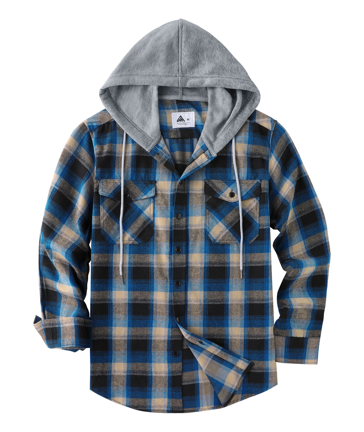 Mens Hooded Cardigan