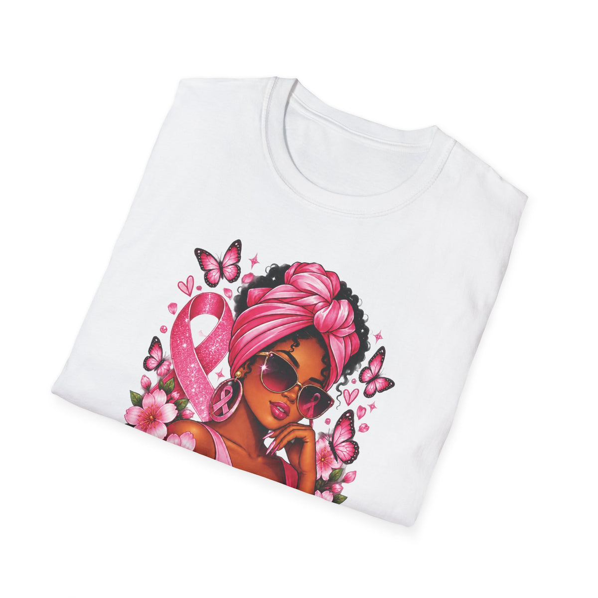 Breast Cancer Awareness T-Shirt — "Hope Faith Survivor: Stronger Together"