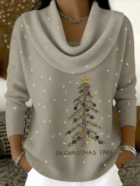 3D Printed Loose Women's Sweater