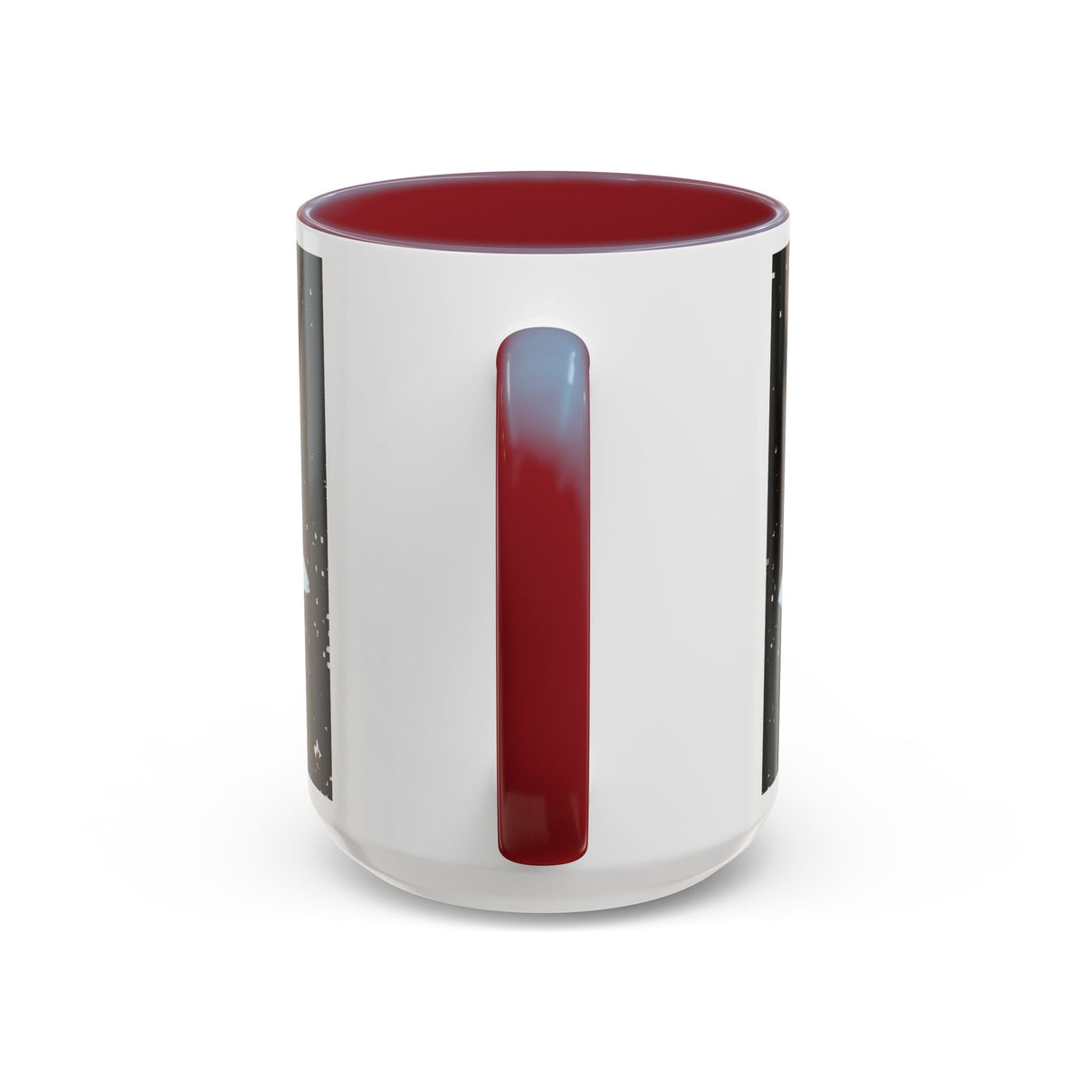 Merry Christmas Snowman Accent Coffee Mug — Festive Holiday 11/15oz