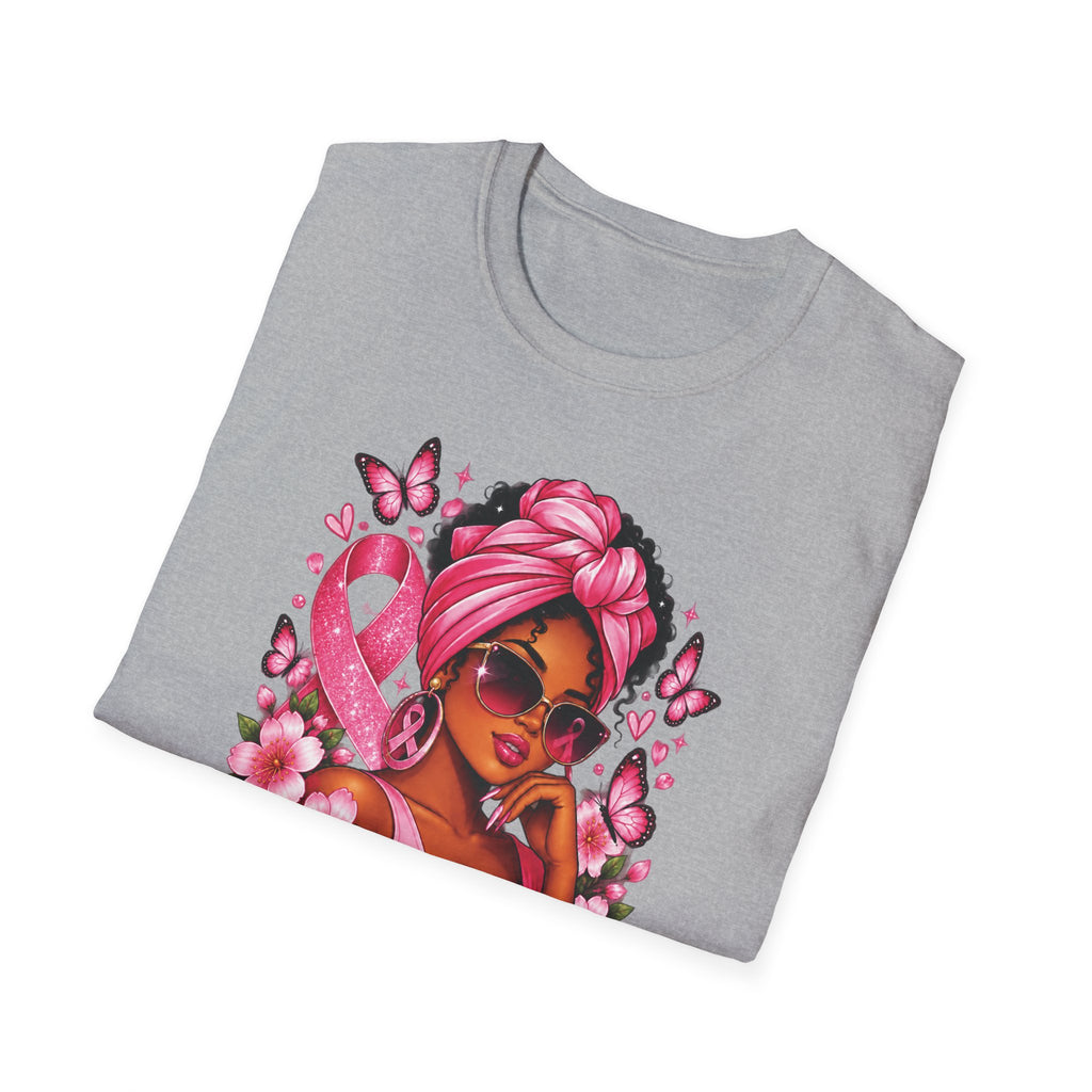 Breast Cancer Awareness T-Shirt — "Hope Faith Survivor: Stronger Together"