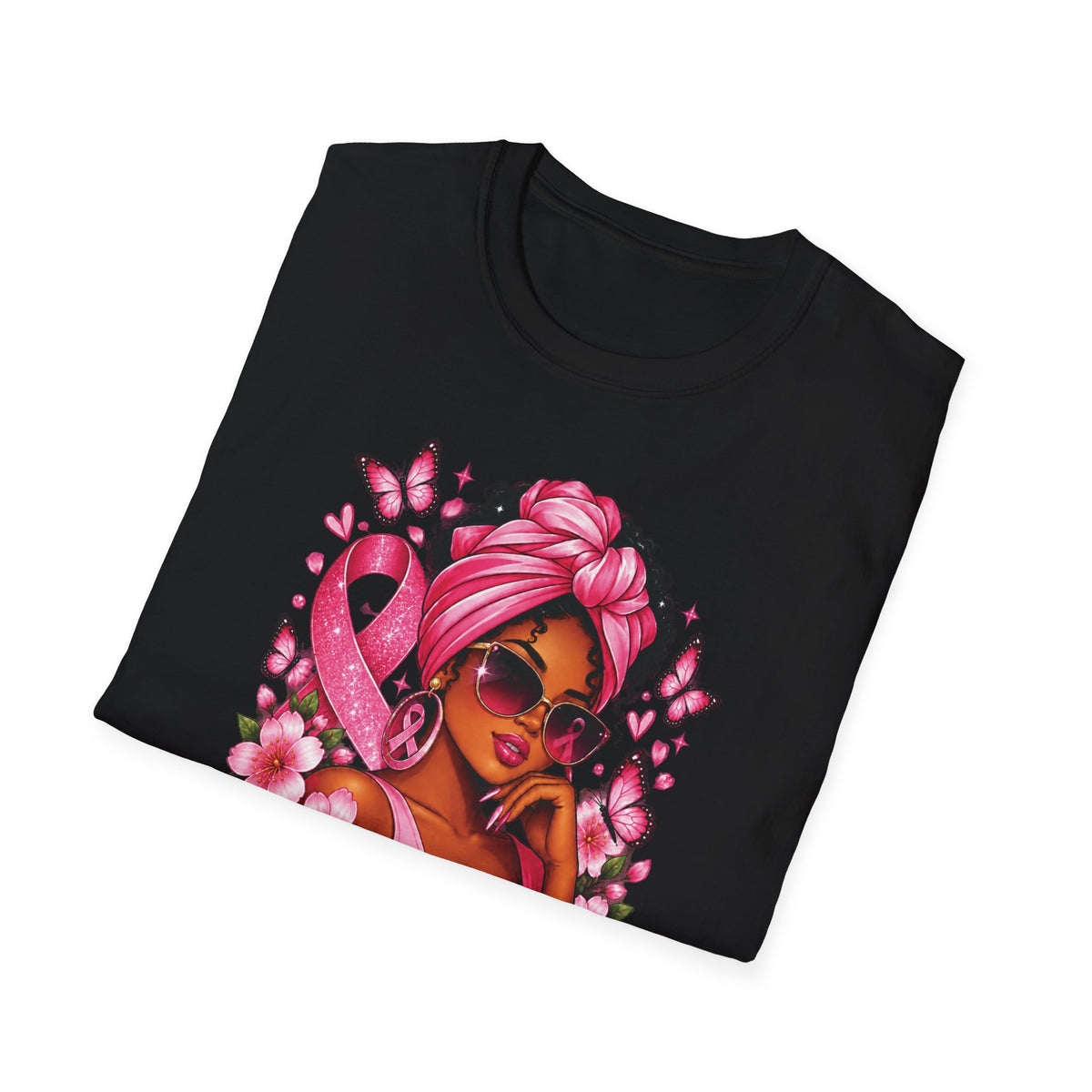 Breast Cancer Awareness T-Shirt — "Hope Faith Survivor: Stronger Together"