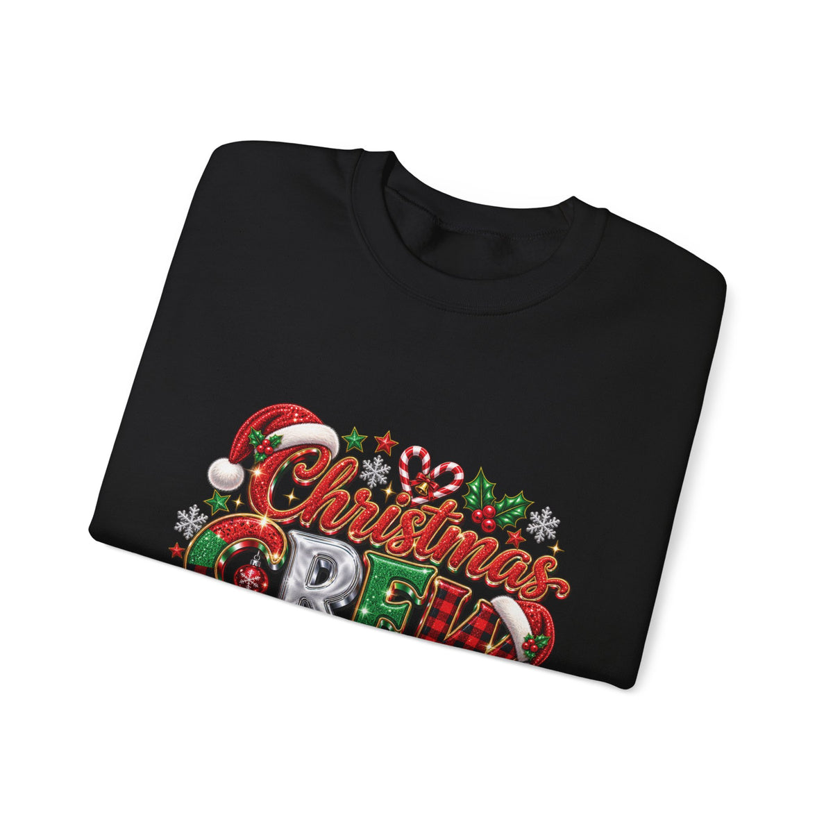 Christmas Crew Sweatshirt – "A Little Bit Crazier, A Little Bit Louder, Whole Lotta Love" Holiday Sweater