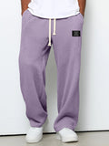 Mens Loose Fit Straight Leg Sweatpants