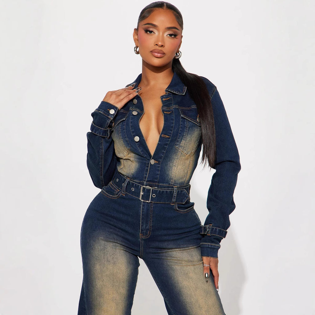 Vintage Washed Long Sleeve Bodysuit