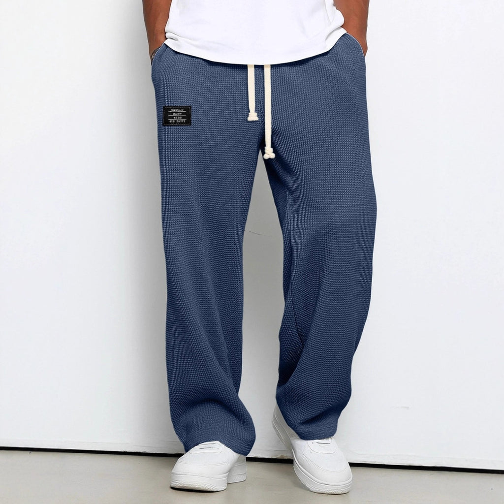 Mens Loose Fit Straight Leg Sweatpants