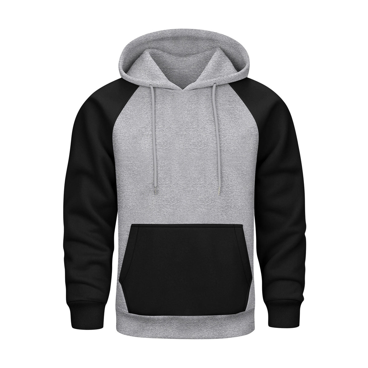 Mens Color Block Pullover Hoodie