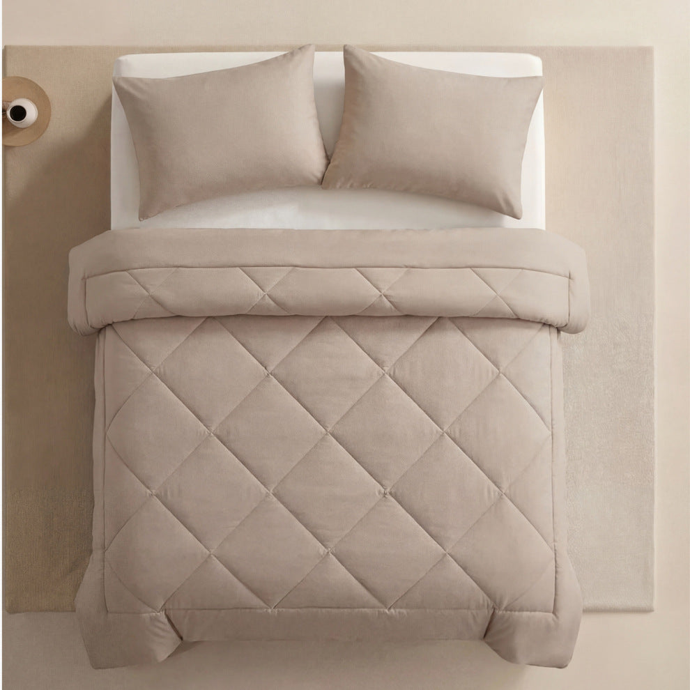 Diamond Quilt Bedding Set
