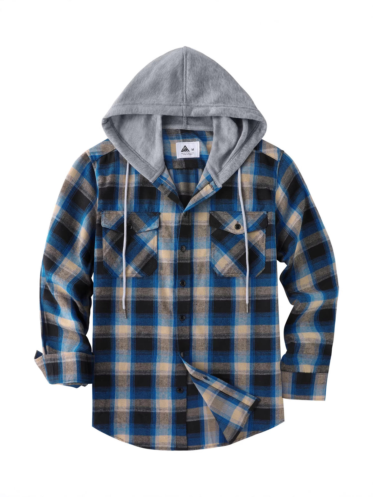 Mens Hooded Cardigan