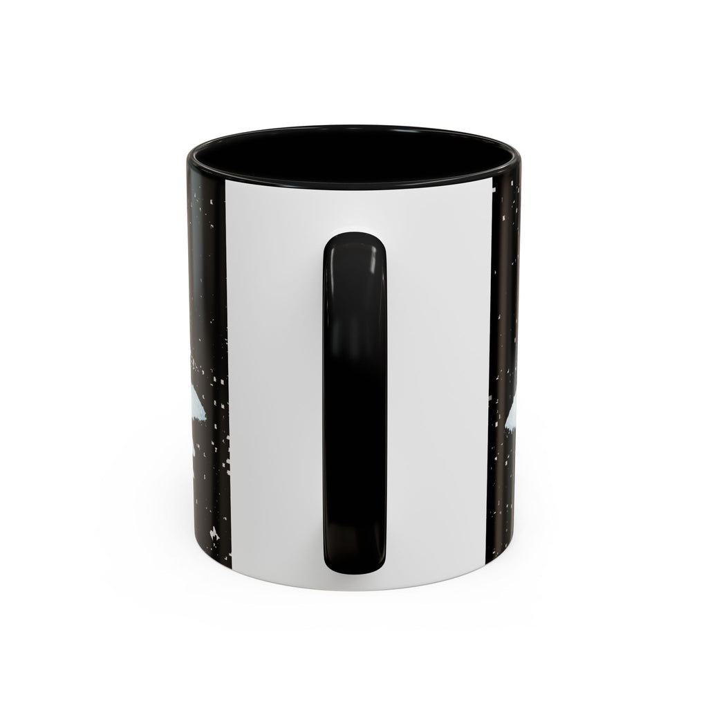 Merry Christmas Snowman Accent Coffee Mug — Festive Holiday 11/15oz