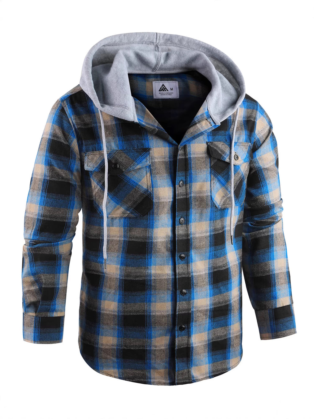 Mens Hooded Cardigan