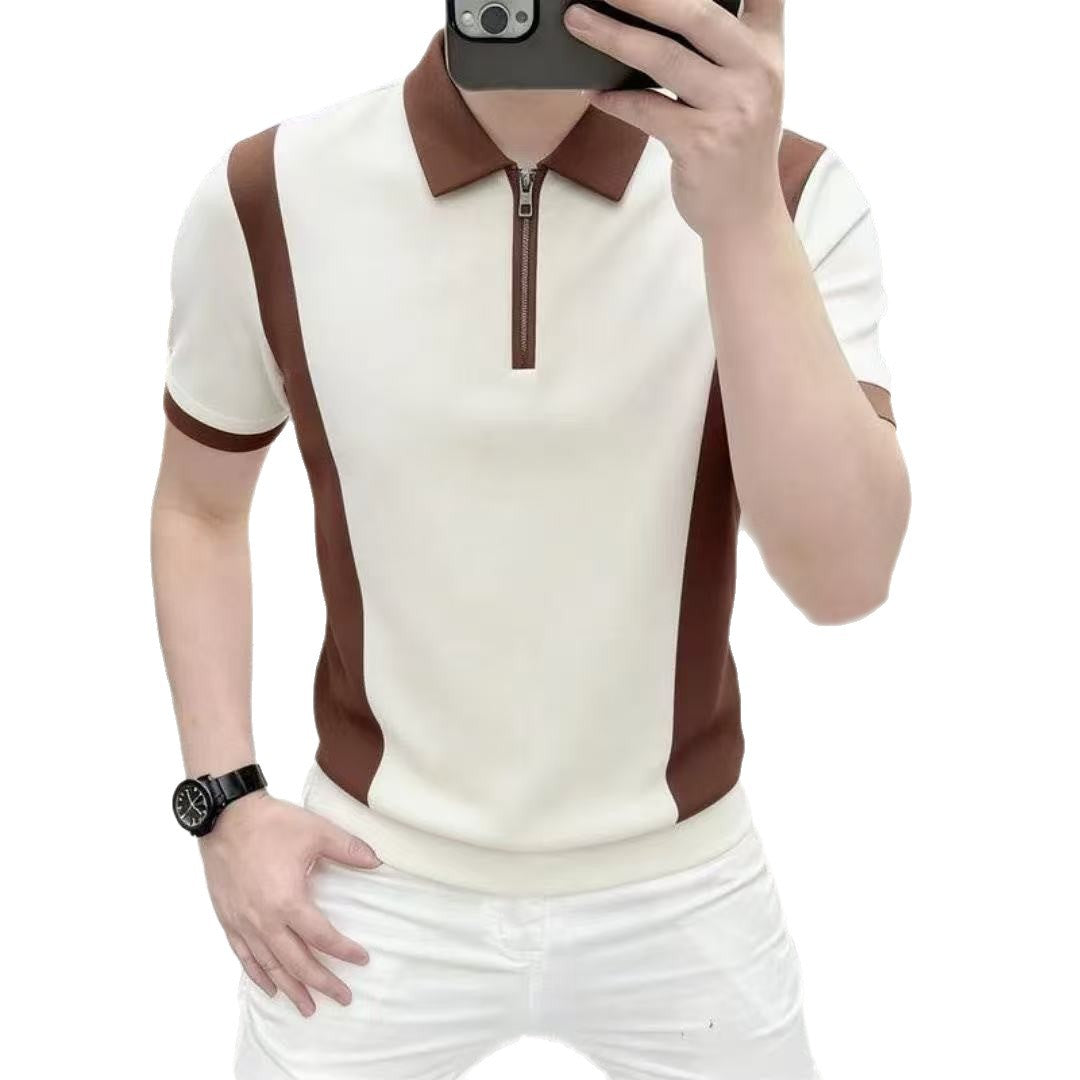 Short-sleeve polo shirt