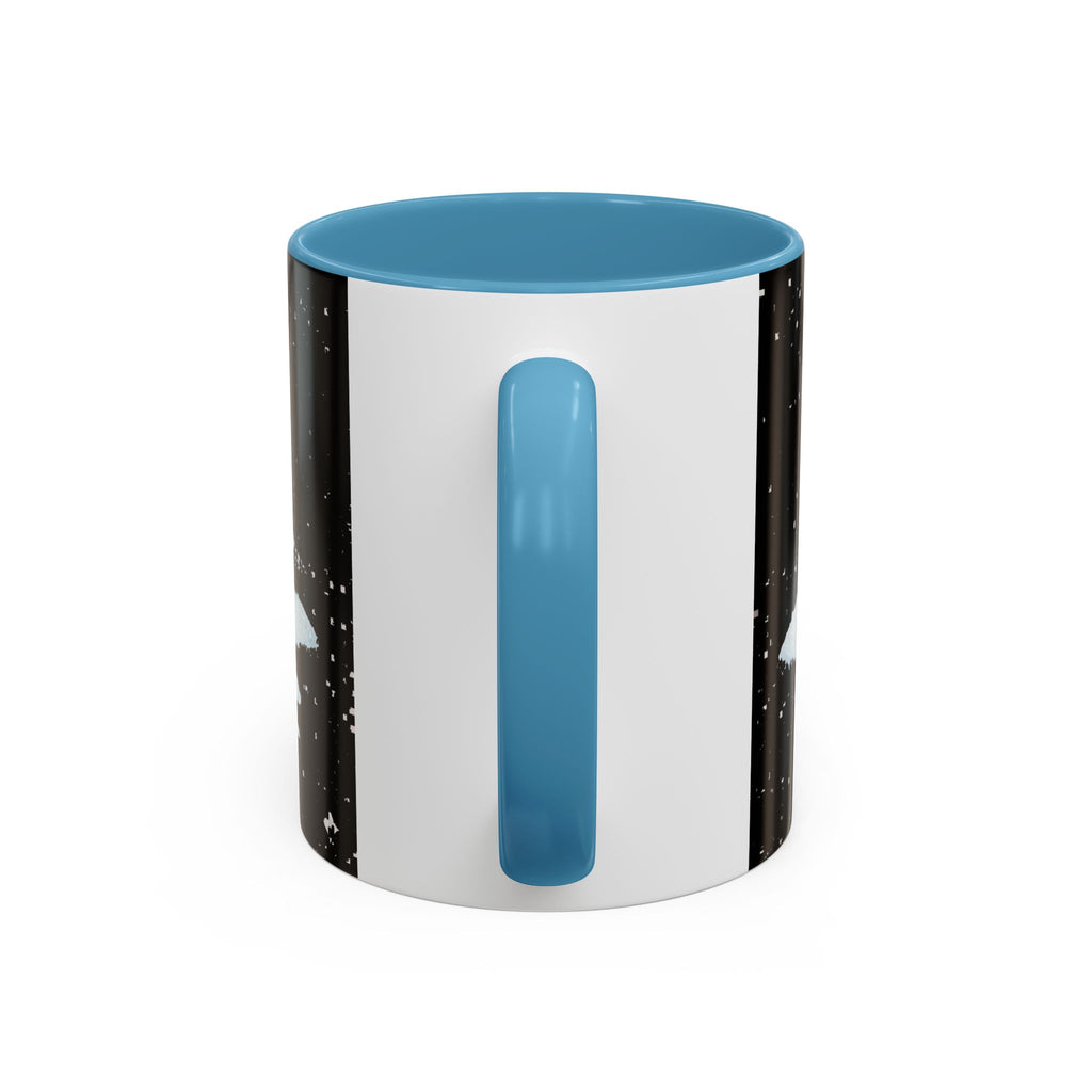 Merry Christmas Snowman Accent Coffee Mug — Festive Holiday 11/15oz