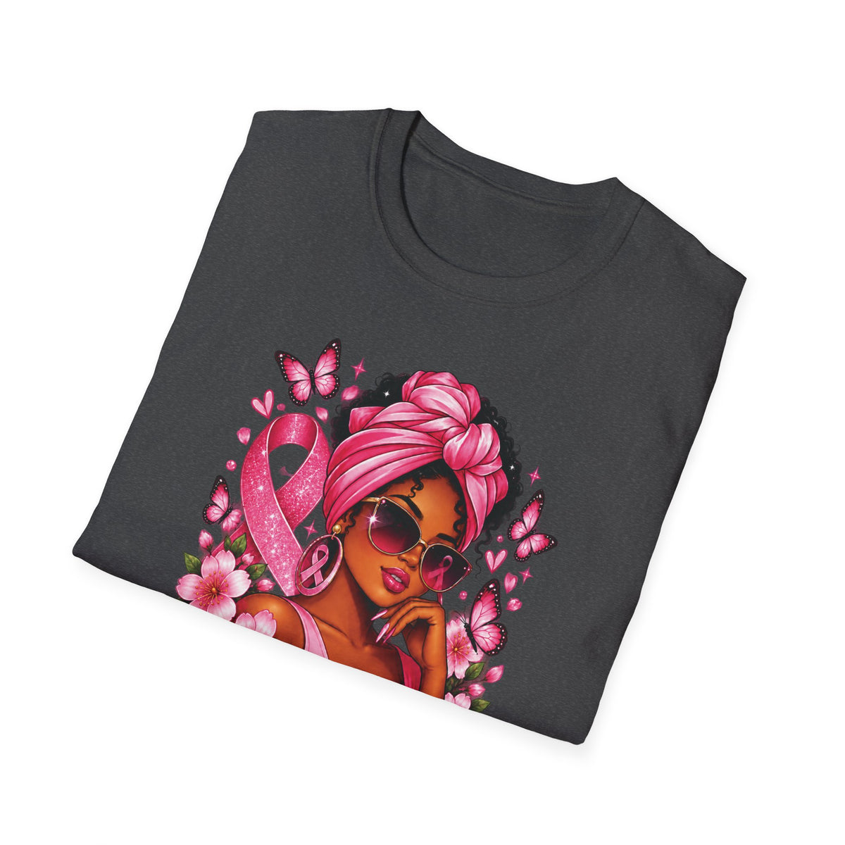 Breast Cancer Awareness T-Shirt — "Hope Faith Survivor: Stronger Together"