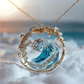 Wave Shape Ring Earrings