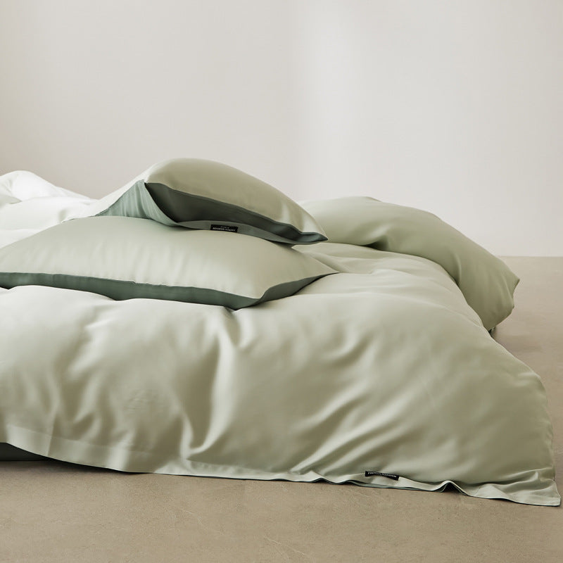 Pure Cotton Satin Bedding Set