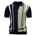 Men's Short Sleeve Knitted Polo Shirt