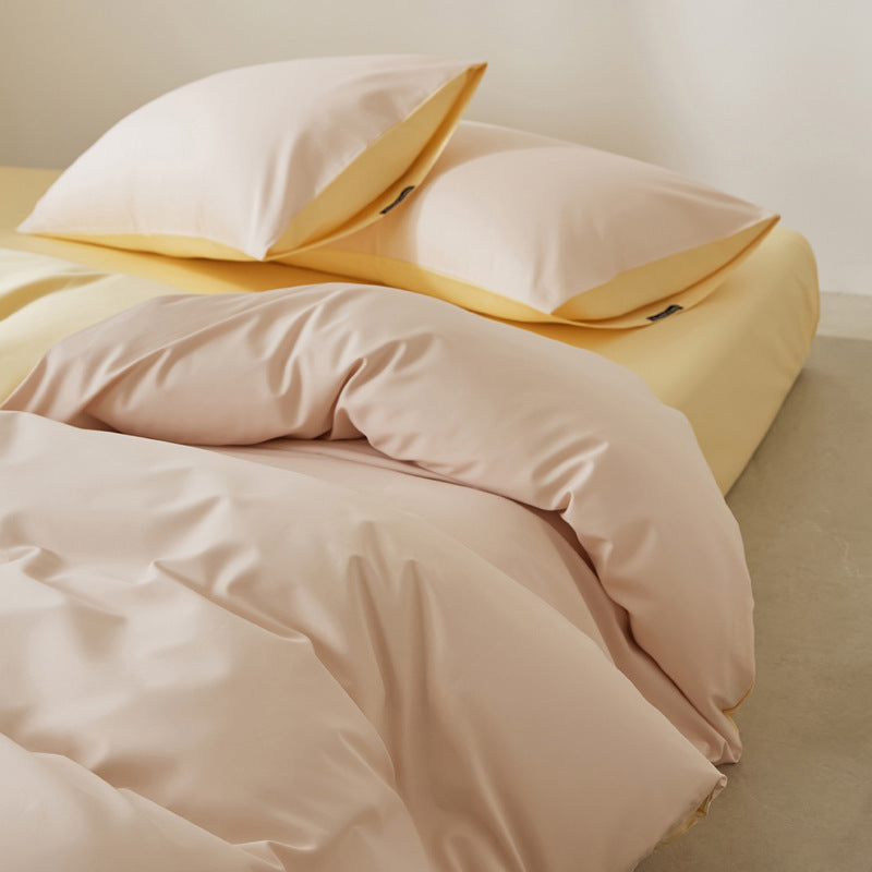 Pure Cotton Satin Bedding Set