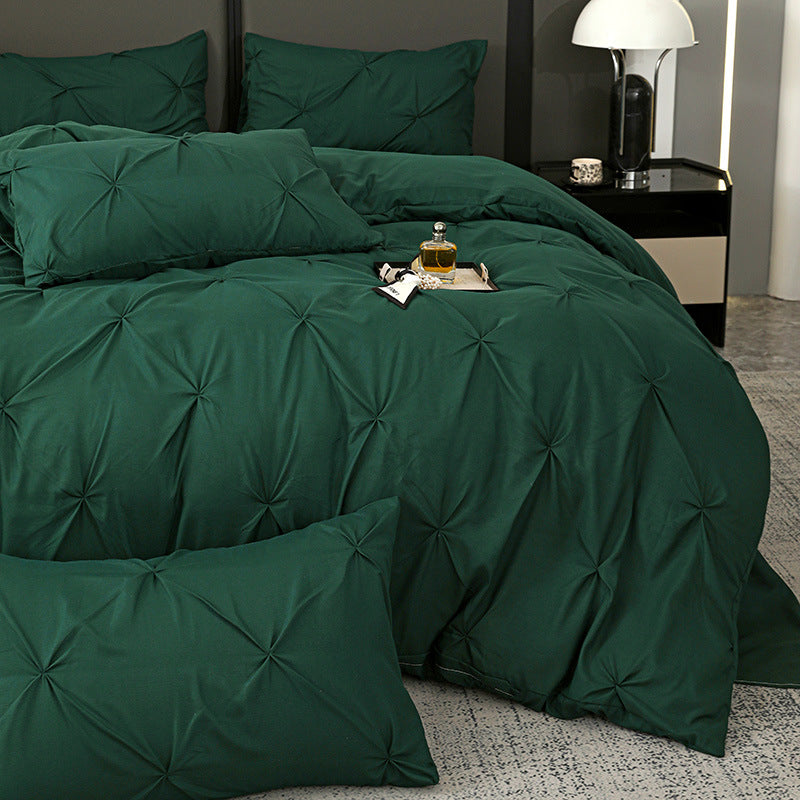 Thickened Ruffled Three-Piece Set