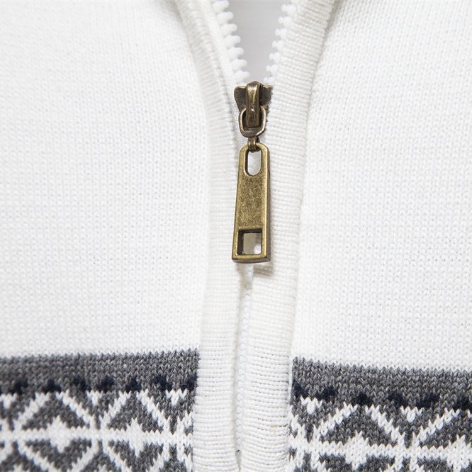 Mens Half Zip Knit Sweater
