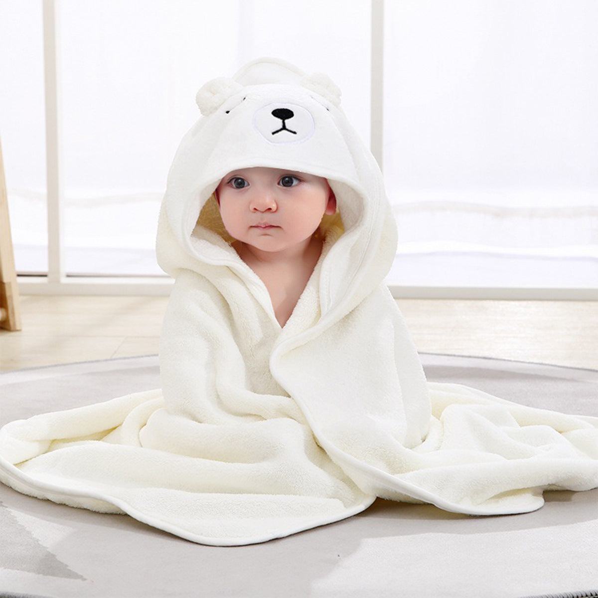 Newborn Coral Fleece Blanket