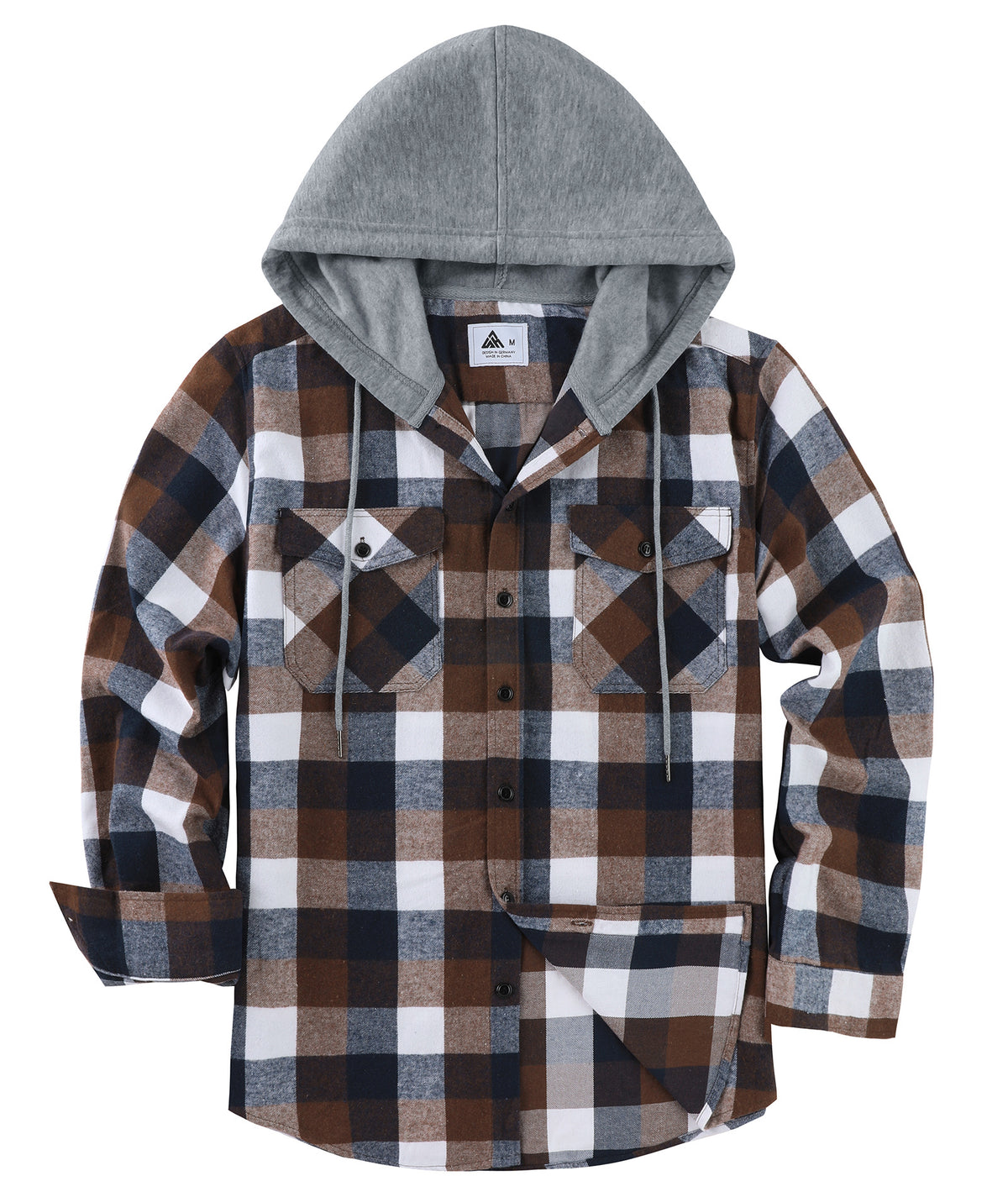 Mens Hooded Cardigan