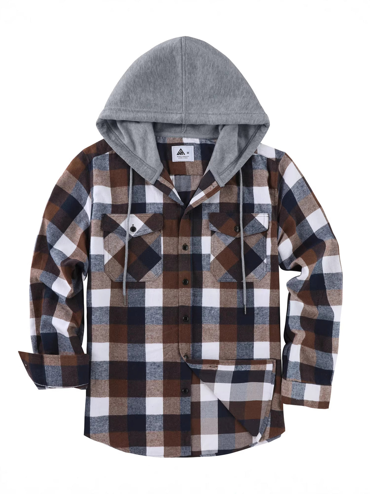 Mens Hooded Cardigan