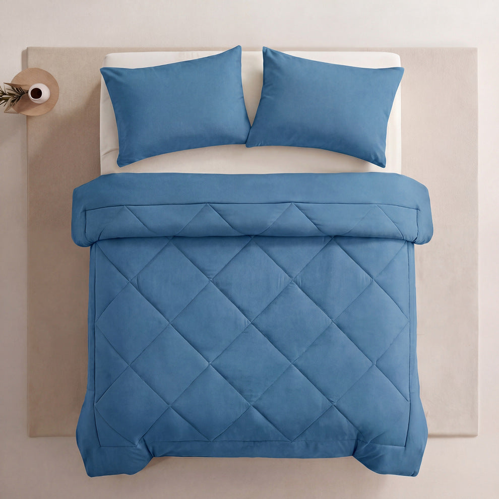 Diamond Quilt Bedding Set