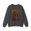 Beware Grim Reaper Sweatshirt — Gothic Skeleton Crewneck