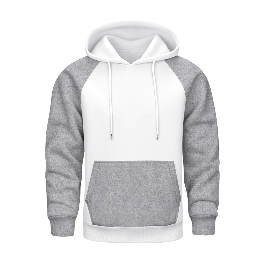 Mens Color Block Pullover Hoodie