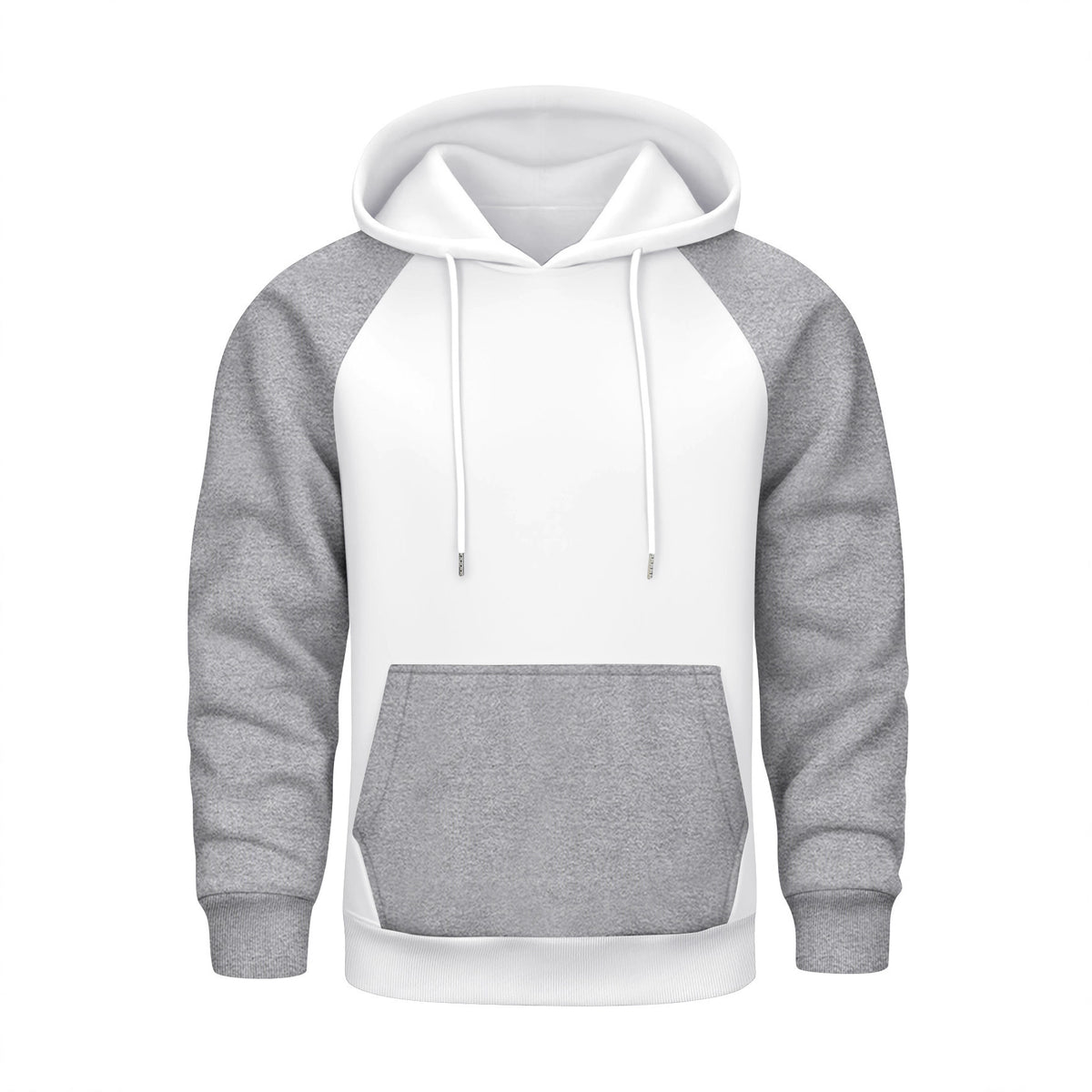 Mens Color Block Pullover Hoodie