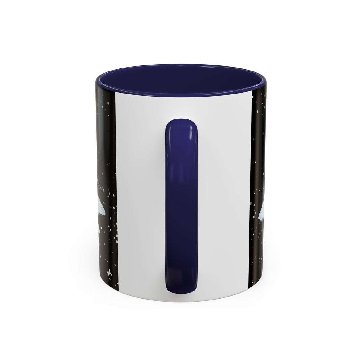 Merry Christmas Snowman Accent Coffee Mug — Festive Holiday 11/15oz