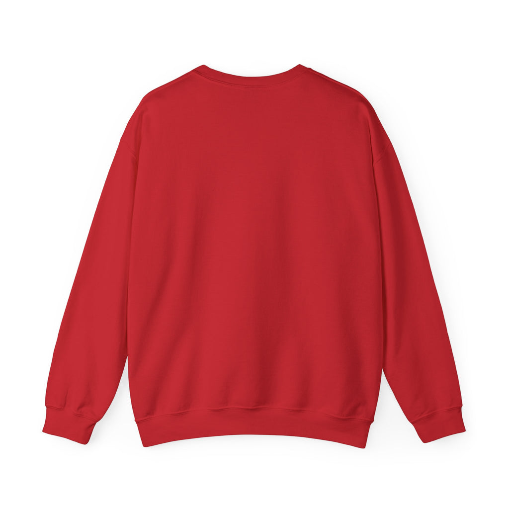 Christmas Kitten Crewneck Sweatshirt — "Merry Christmas" Holiday Cat Sweater