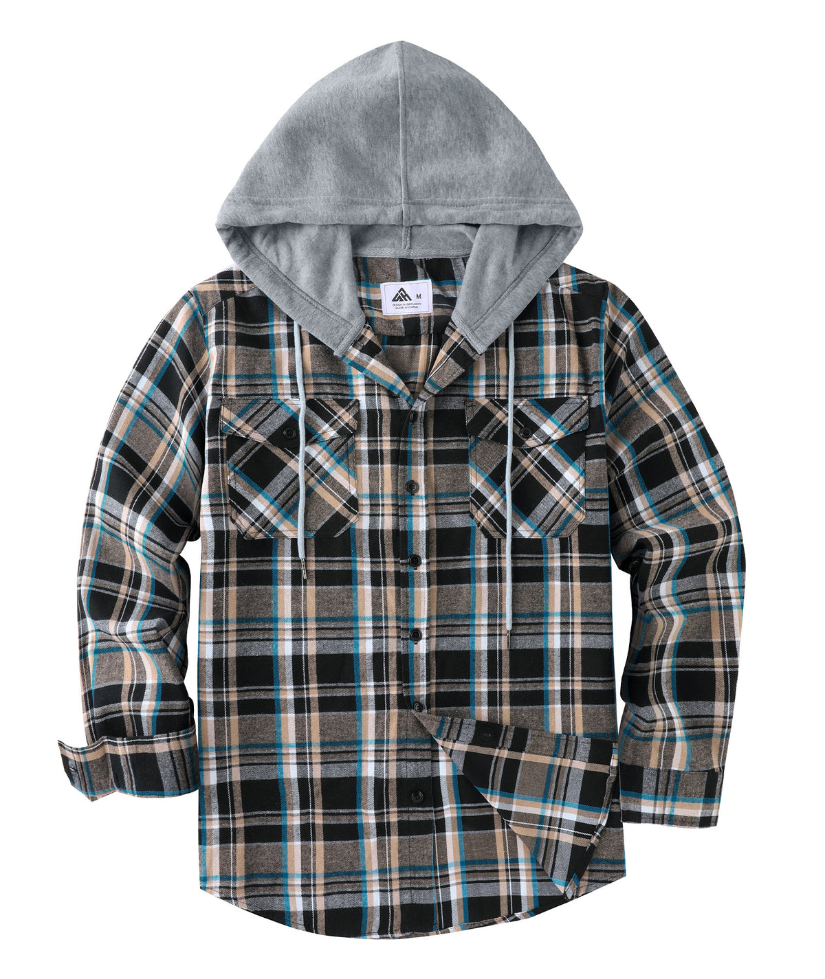 Mens Hooded Cardigan