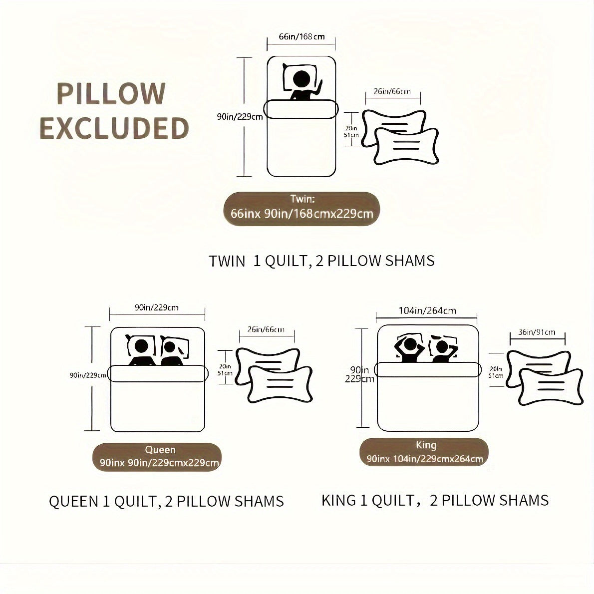 Plum Blossom White Quilt Set King Size Reversible