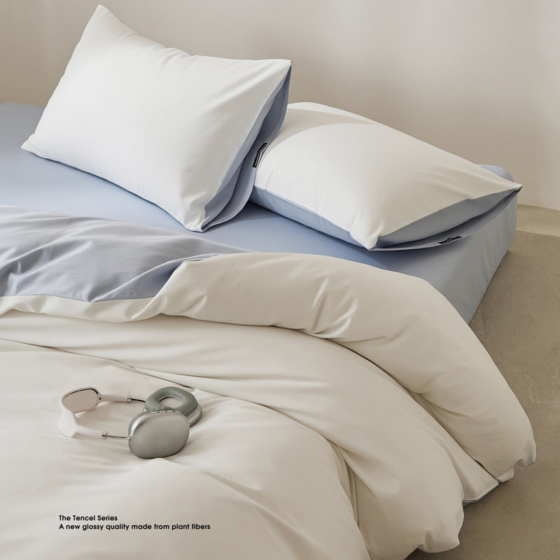 Pure Cotton Satin Bedding Set