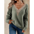 V-neck sweater