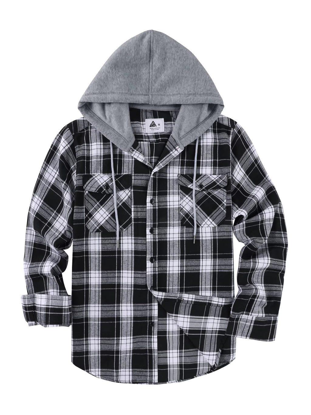 Mens Hooded Cardigan
