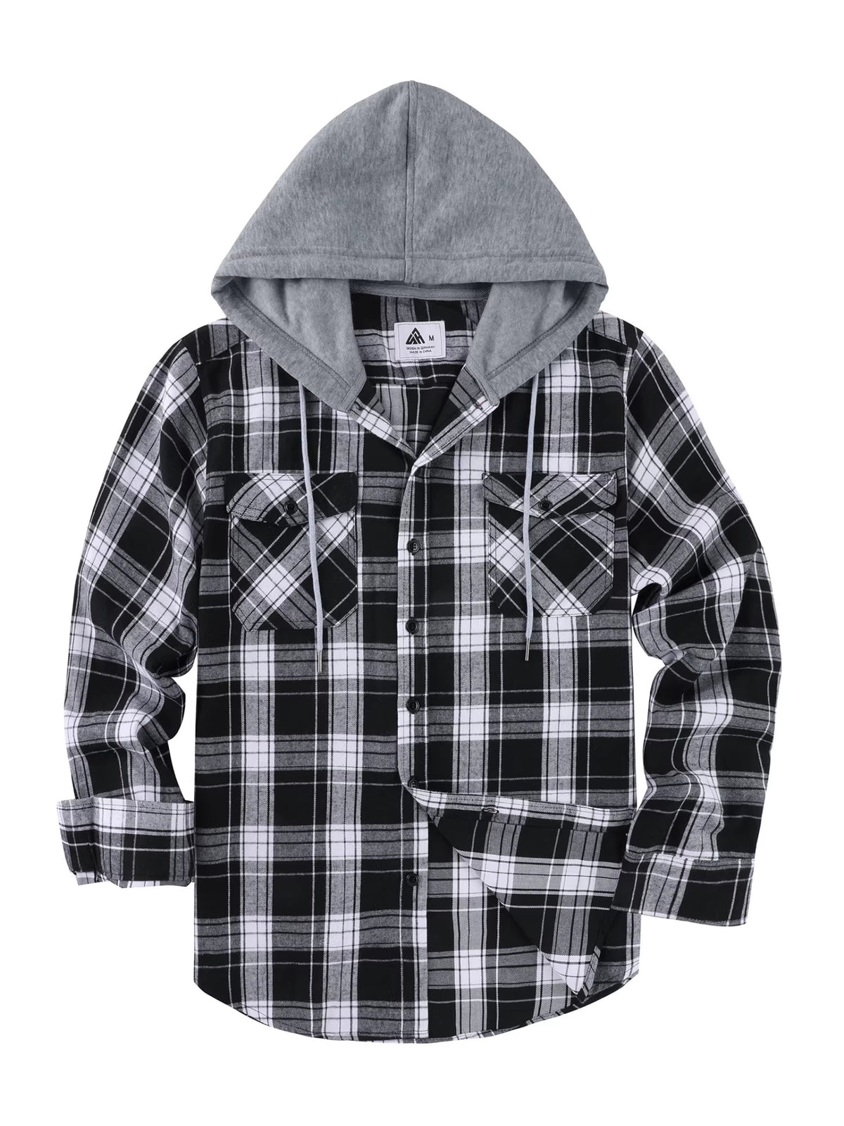Mens Hooded Cardigan