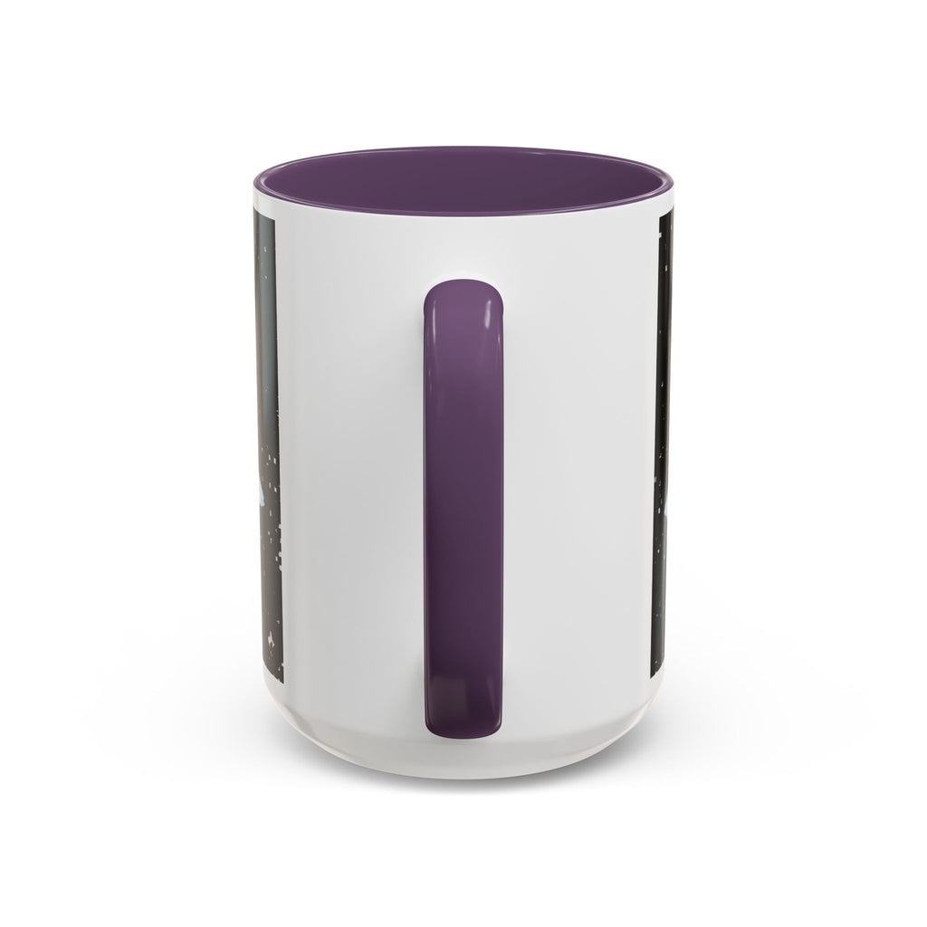 Merry Christmas Snowman Accent Coffee Mug — Festive Holiday 11/15oz