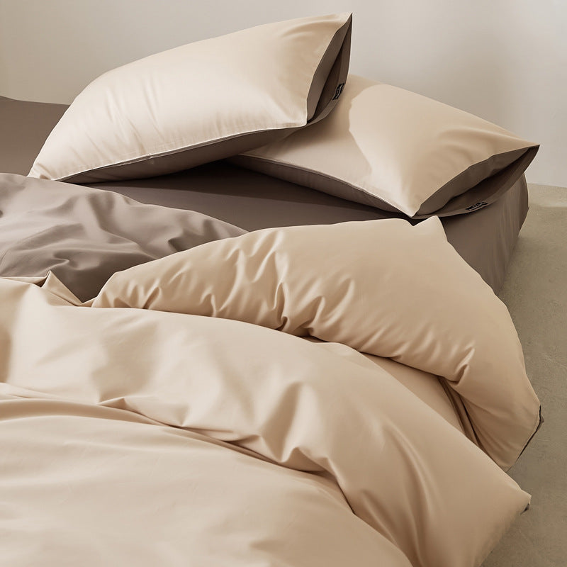 Pure Cotton Satin Bedding Set