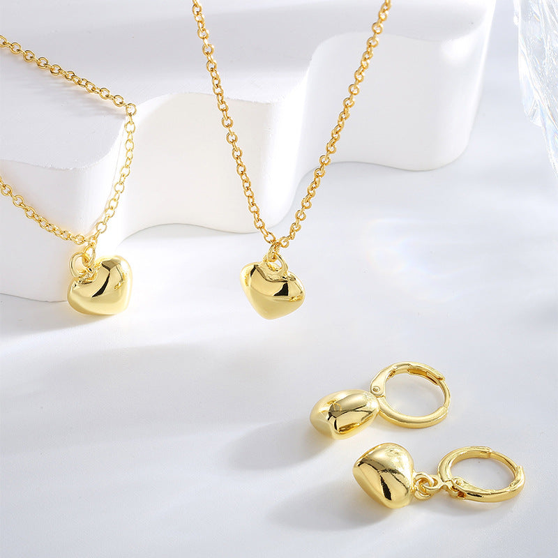 Bracelet, Necklace, and Earrings Set
