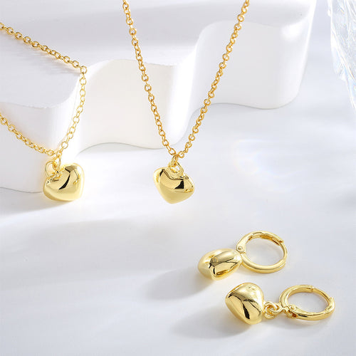 Bracelet, Necklace, and Earrings Set