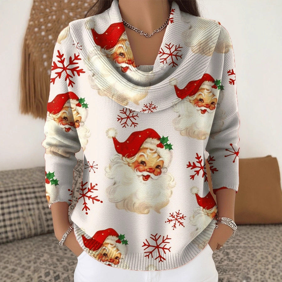 3D Printed Loose Women's Sweater