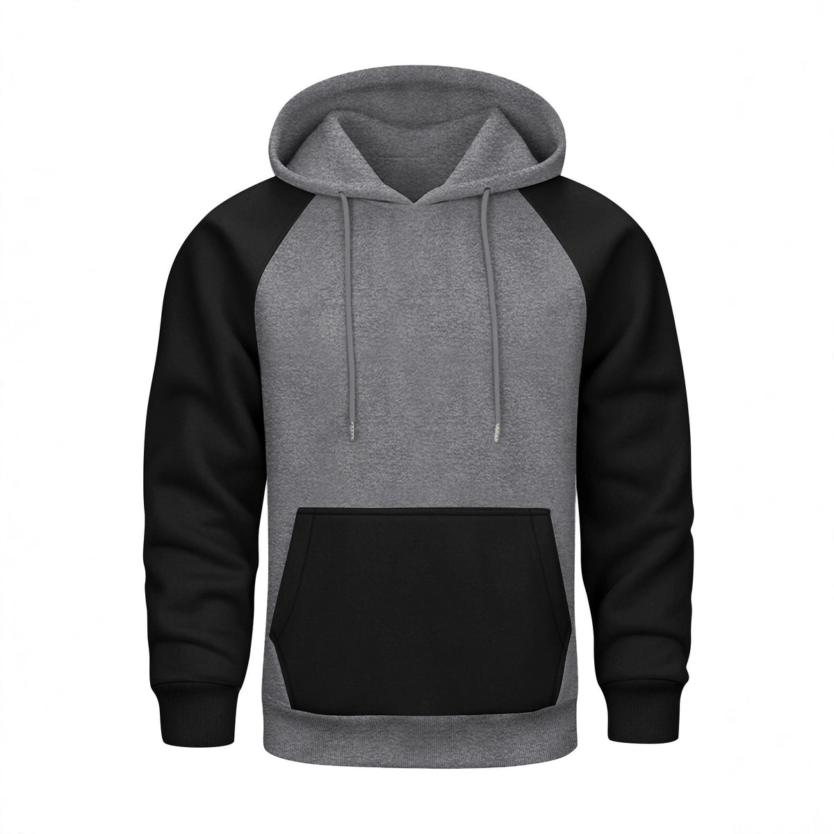 Mens Color Block Pullover Hoodie