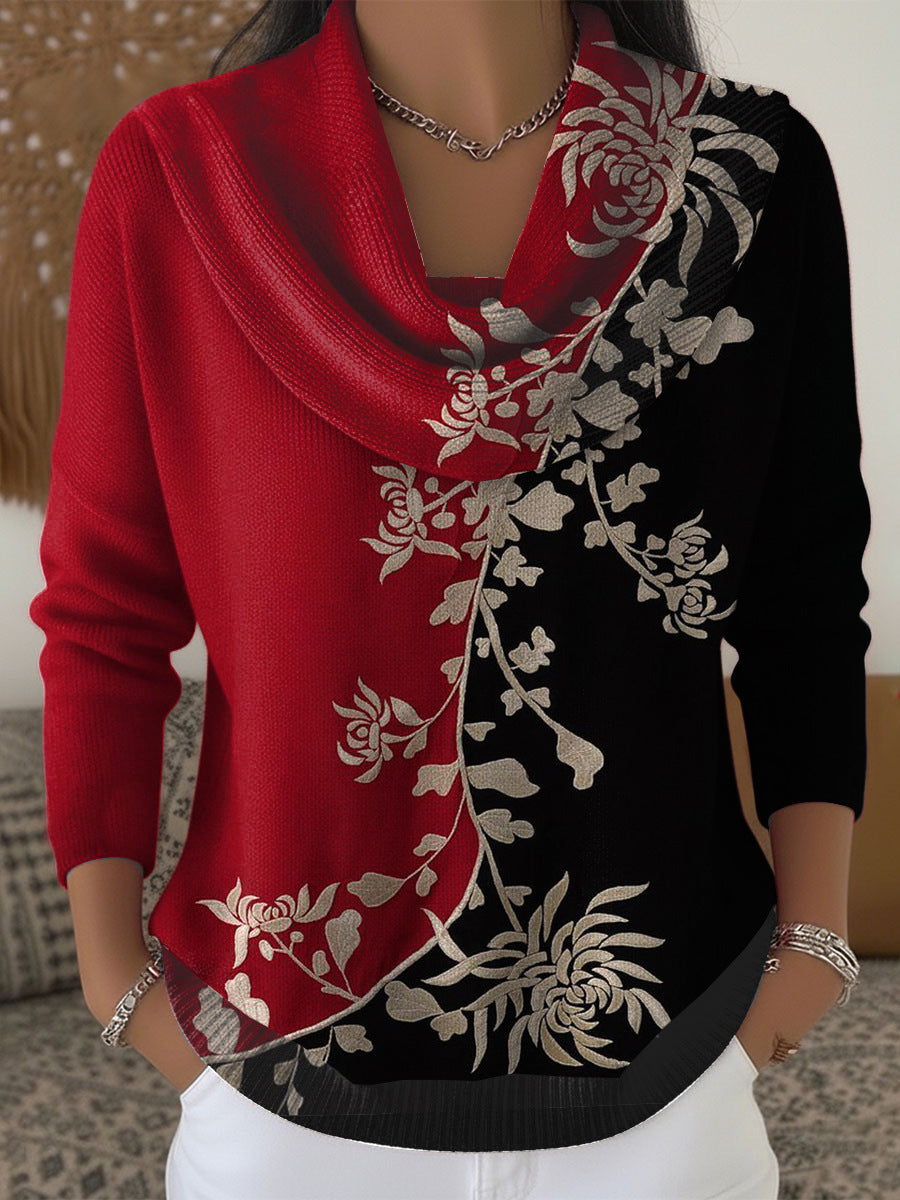 3D Printed Loose Women's Sweater