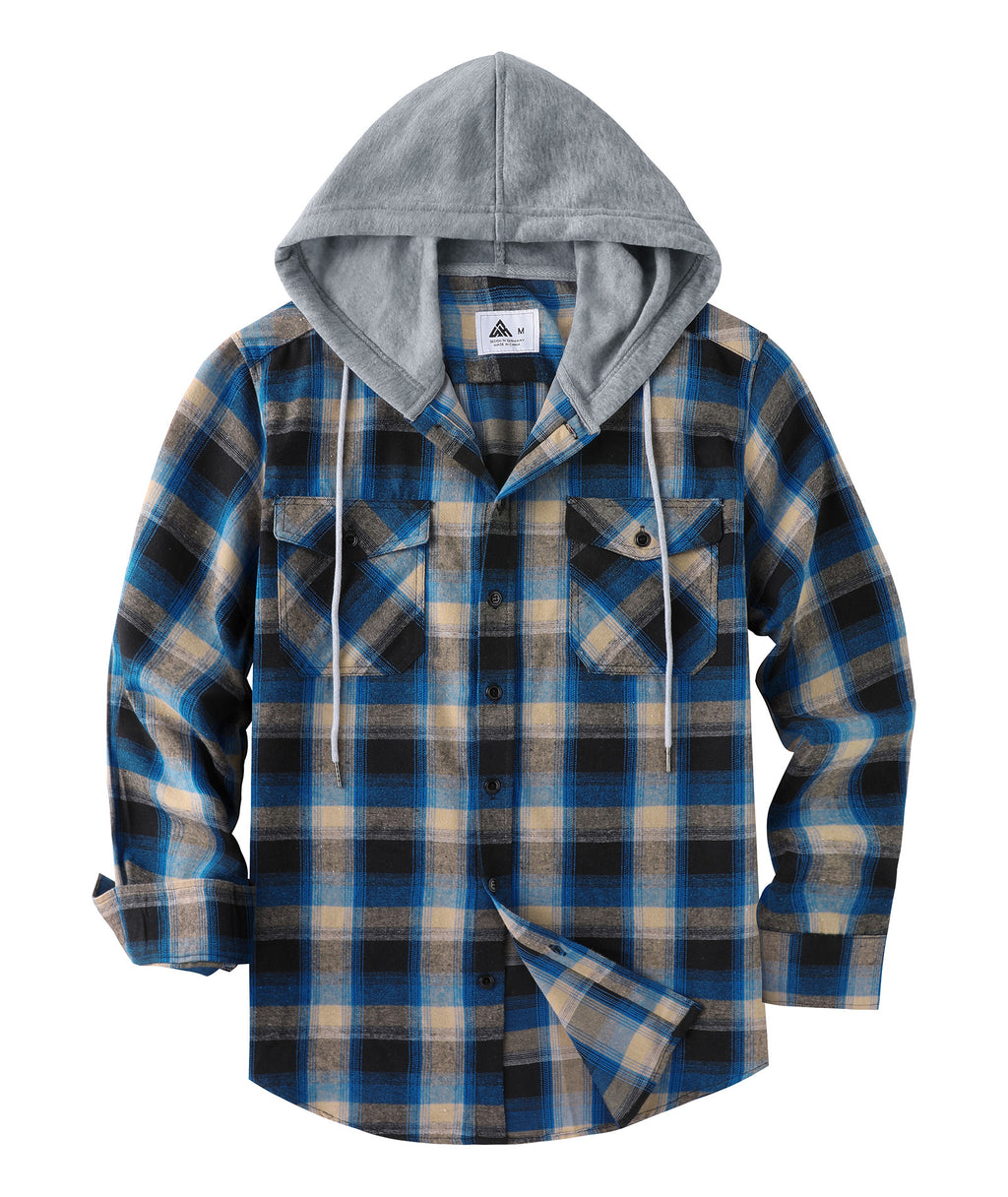 Mens Hooded Cardigan